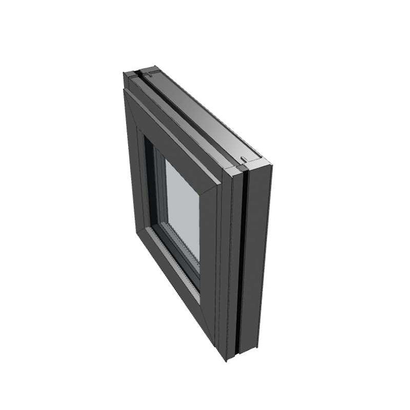 Awning Window 1245h x 1245w Double Glazed - BLACK COLOUR