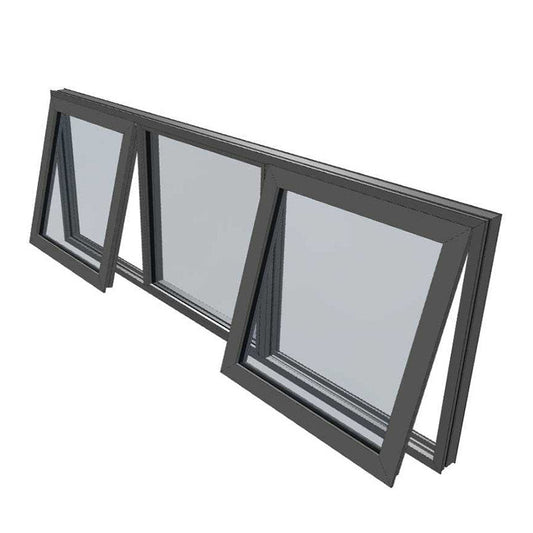 Awning Window 1195h x 2995w 3 panels Double Glazed