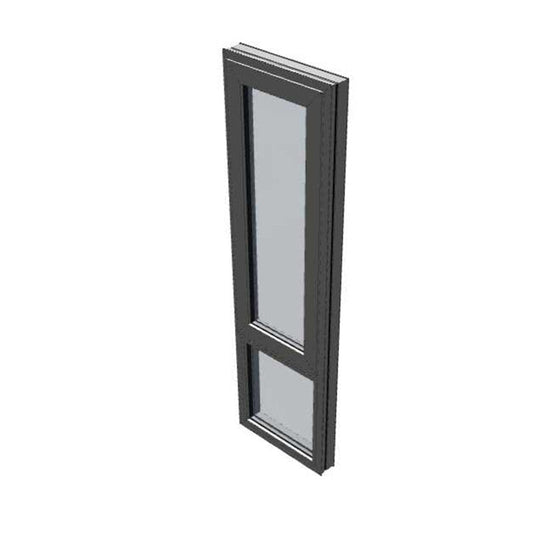 Black Awning Window - 2100h X 1190w Double Glazed