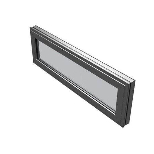 Awning Window 595h x 1795w Double Glazed - Clear Toughened with Flyscreen