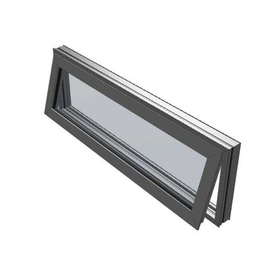 Awning Window 595h x 1795w Double Glazed - Clear Toughened with Flyscreen