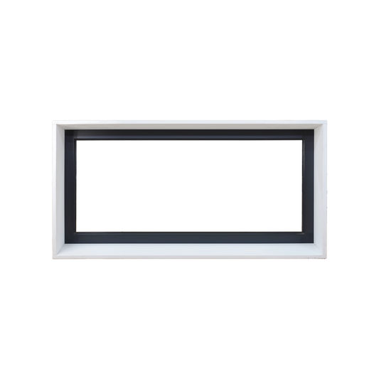 Fixed Window - 595h X 3600w Double Glazed - WHITE