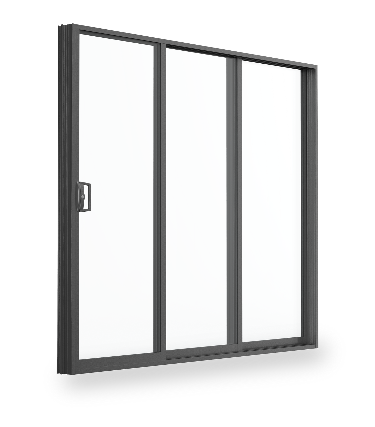 Sliding Stacker Door - 2100h X 2650w - 3 Panel - Double Glazed.