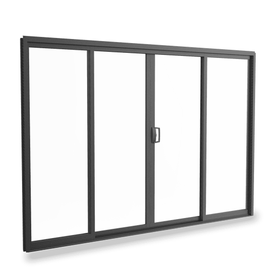 Sliding  Door BiPart - 2110h X 4185w - 4 Panel - Double Glazed.